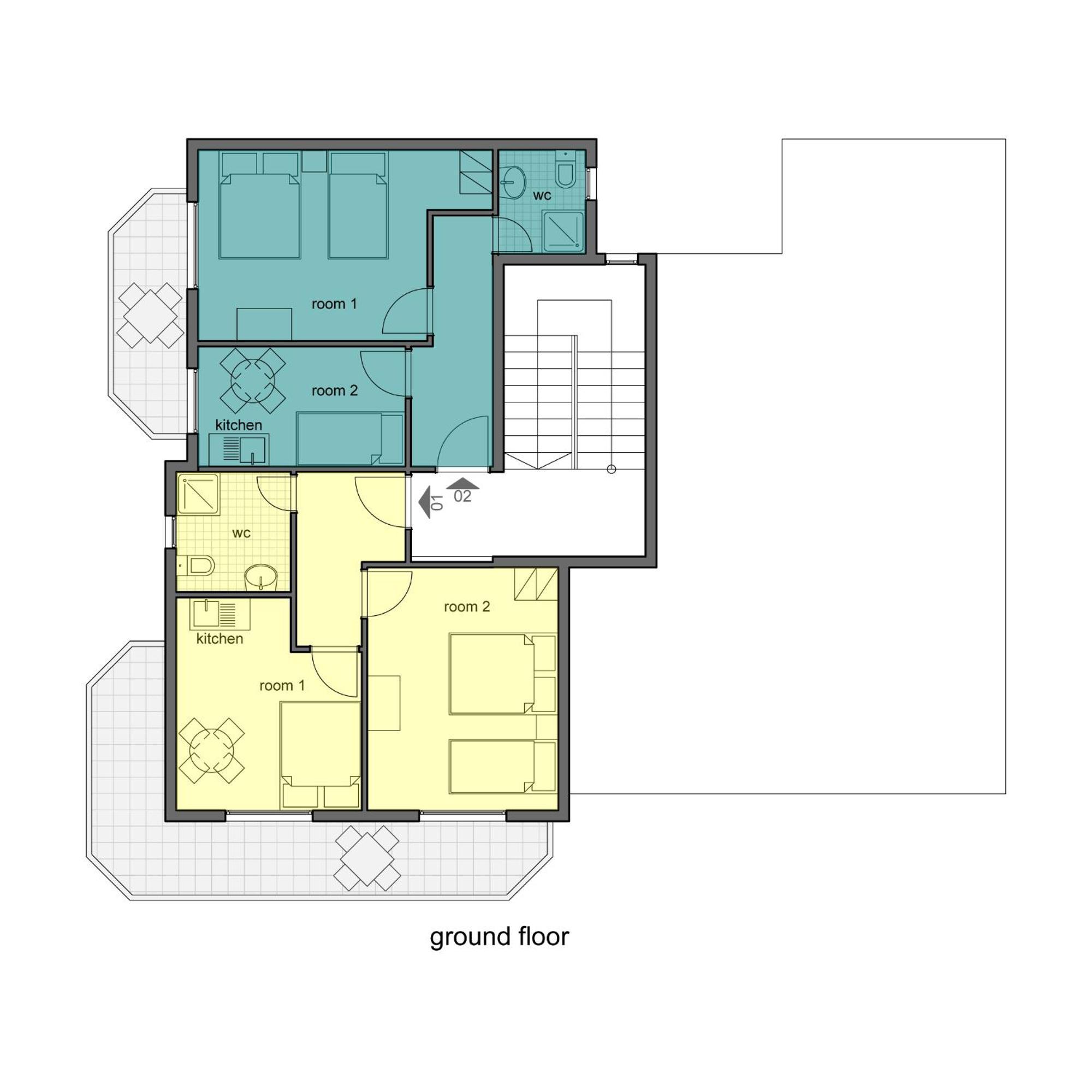 Apartments Stavroula Ηospitality Nea Vrasna Exterior foto